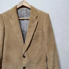 DURBAN ダーバン コーデュロイ ベージュ　テーラードジャケット45