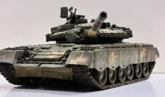 トランペッター　1/35 T-80BV 戦車　模型　完成品　ウクライナのサムネイル