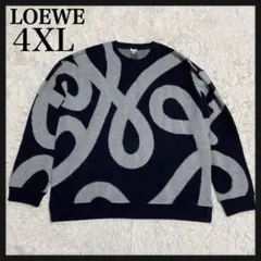 【希少デザイン】 ロエベ LOEWE ニット セーター アナグラムのサムネイル