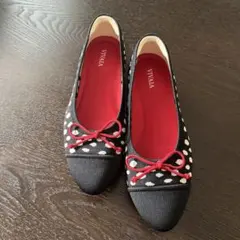 VIVAIA フラットシューズ バレエシューズ ドット柄 - メルカリ