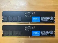 crucial DDR5-4800 32GB メモリ（16GB×2）