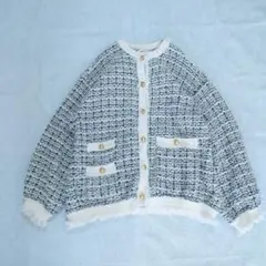 即完売品 稀少 ミラオーウェン Mila owen ツイードジャケット 0