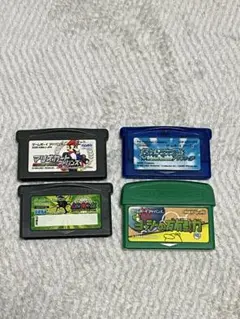 ゲームボーイアドバンス ソフト4本セット