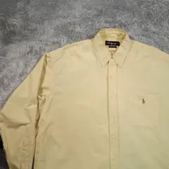 90s ラルフローレン BIG SHIRT XL オックスフォード BDシャツ