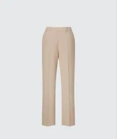 新品未使用タグ付き UNIQLO 感動パンツ　ウールライク　S ベージュ