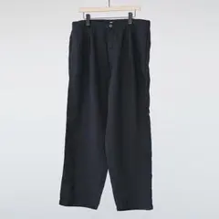 【美品】OUTIL　MACAU　リネンワイドパンツ　黒　a.presse