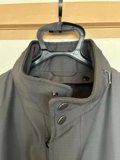 ステンカラーコート グレー