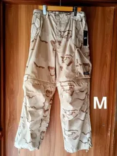 新品未使用 GU UNDERCOVER　ユーティリティパンツ カモフラ柄 M