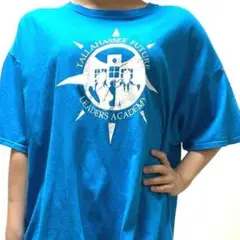 フルーツオブザルーム Tシャツ TALLAHASSEE ブルー 青 XL 古着