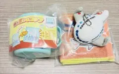 JAL 비매품 色が変わるコップ タオルハンカチ クリーナー