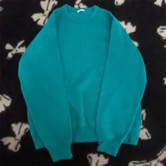 GUグリーンスウェット M