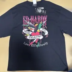 新品 Ed Hardy Tシャツ ブラック Mサイズ　オーバーサイズのサムネイル