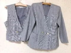 96209　CHANFALL　ジャケットベストセット　グレー　１１