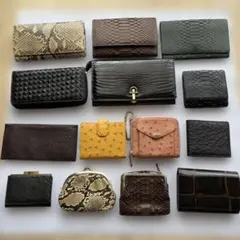 まとめ 29点セット 印傳屋 鹿革 財布 ポーチ ティッシュケース ペン 