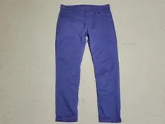 ユニクロ UNIQLO 紺 ウルトラストレッチ カラー スキニーフィット