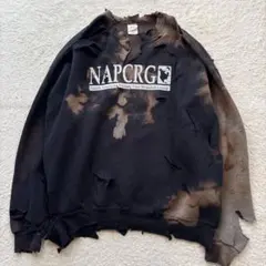 M.J.SOFFE クラッシュスウェット　ブリーチ加工　USA製のサムネイル