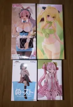 美少女フィギュア 4点セット まとめ売りのサムネイル