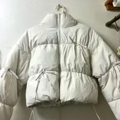 INGNI ダウン　ショート丈　ホワイト