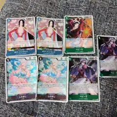 ワンピース ボア・ハンコック ミラクルバトルカードダス カード セット