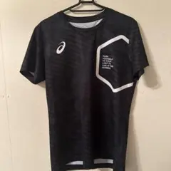 asics Tシャツ Sサイズ 黒