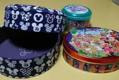 ミッキーマウスデザイン収納缶セット