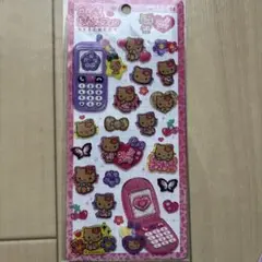 平成はっぴーフォン ステッカー シール キティ