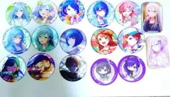 プロセカ 缶バッジ グリ缶 スクエア缶 まとめ売り