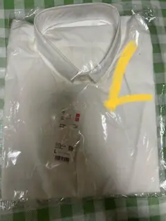 未使用　UNIQLO ユニクロ【L】　EFCブロードシャツLサイズ　ホワイト