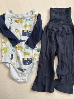 動物柄 パジャマ 80cm