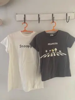 PEANUTS スヌーピー Tシャツ 2枚セット 90 100のサムネイル