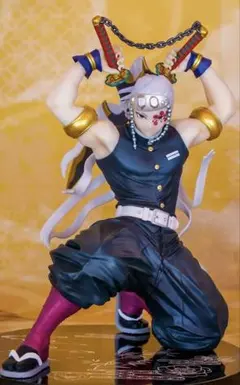 【未開封】鬼滅の刃 全長20cm ビッグスケール宇髄天元フィギュア