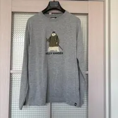 HELly Hansen クマプリント 長袖Tシャツ Mサイズ