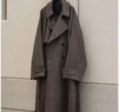 美品】stein LAY OVERSIZED OVERLAP COAT - メルカリ