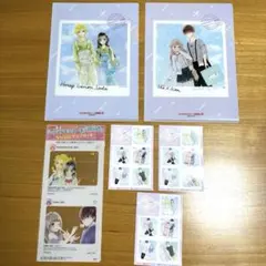 ラブトキコラボ　ハニーレモンソーダ　ういこん　クリアファイル、クリアカードセット