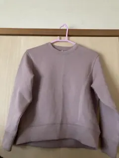 無印　薄いピンク スウェット