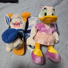 ドナルドダック＆デイジーダック ぬいぐるみセット