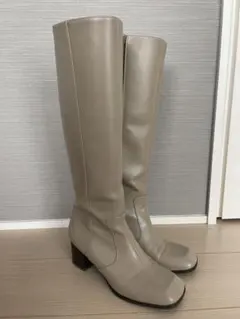 MOUSSY ブーツ　Lサイズ　ベージュ
