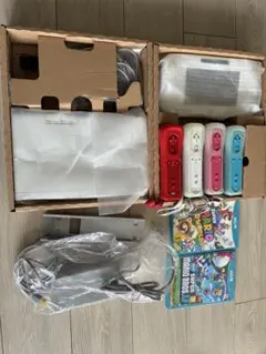 Wii U 本体とリモコンセット　ソフト付き　ジャンク品