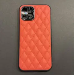 iPhone 12pro maxケース　レッド