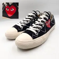 PLAY ギャルソン コンバース コラボ 厚底 スニーカー ローカット ブラック