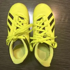 adidas フットサルシューズ イエロー　19cm