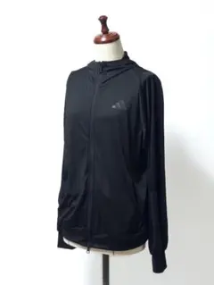 Adidas ジャケットUVニット フルジップフーディー KQD90レディース_