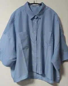 【新品・未使用】AMERICAN HOLIC Wポケット半袖シャツ Lサイズ