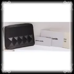 セール★新品【ピエールカルダン】革 マルチケース ￥14,300 黒 カードのサムネイル