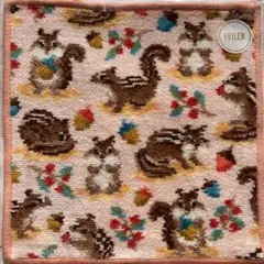 シマシマリス　ハンカチ