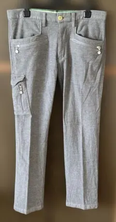 FISCHER グレー ゴルフパンツ