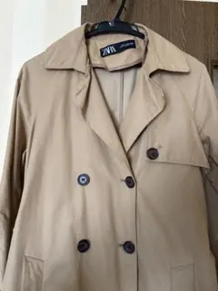 ZARA ベージュ トレンチコート