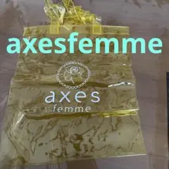 axesfemme♥︎ビニールバッグ・ノベルティ・非売品・アクシーズファム