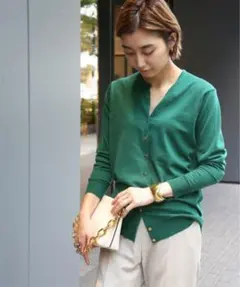 【極美品】DeuxiemeClasse FF30カーディガン 金ボタン ウール