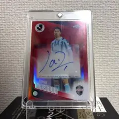 Topps Chrome Jリーグ 前川黛也 直筆サインカード 3/5